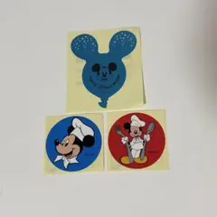 東京ディズニーシー　スパークリングジュビリー　バルーンシール　コック　3枚セットのサムネイル