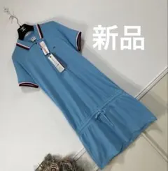 新品　大きいサイズ42　LACOSTE ポロ　ワンピース　ラコステのサムネイル