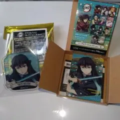 鬼滅の刃　アクリルバッジ　ノーブルアート　時透無一郎