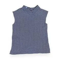 プラダ　半袖シャツ　パフスリーブ　ベイビーブルー PRADA ストレッチ 38 プラダ 半袖シャツ パフスリーブ ベイビーブルー PRADA ストレッチ 38