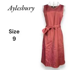 Aylesbury　アリスバーリー　リボン付き　膝丈　ワンピース　東京スタイル