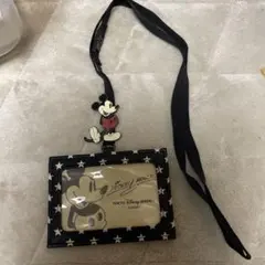 ミッキーマウス カードケース ストラップ