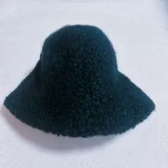 ニットバケットハット.新品ブラック