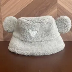 東京ディズニーリゾート 耳付きボア バケットハット