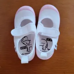 新品未使用　ムーンスター　上靴　ピンク　15.5