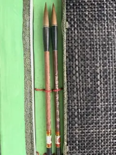 中国揚州湖筆 書道筆 中筆2本