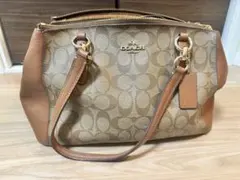 【coach】シグネチャー2wayショルダーバッグ