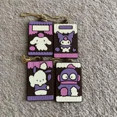 キャラパキ サンリオ ラバーマスコット キーホルダー ミニチュア