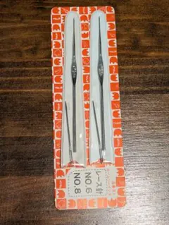 TULIP レース針 NO.6 NO.8 2本セット