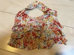 petit main 花柄フリルスタイ