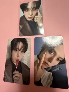 ATEEZ アチズ　ユノ　トレカ　3枚セット