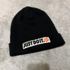 Nike ブラック ニット帽 JUST DO IT.のサムネイル