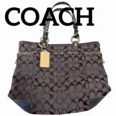 COACH コーチ ハンドバッグ シグネチャー　11238 ワンショル レザー