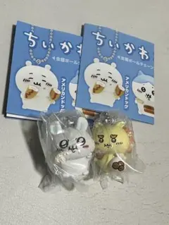 ちいかわ たべものいっぱいマスコット2 シーサー モモンガ　2体