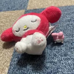 マイメロディ　むにゃすやマスコット　バスボール　まったり