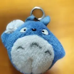 トトロ ぬいぐるみキーホルダー 青