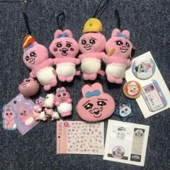 ちいかわ おぱんちゅうさぎ マスコット まとめ売り ちいかわ おぱんちゅうさぎ マスコット まとめ売り ちいかわ&お