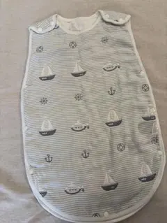 美品　ボート柄 ベビースリーパー