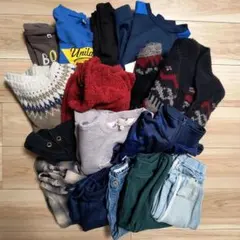 11点セット　キッズ服　まとめ売り　 ジャージセット　130cm　男の子　秋　冬