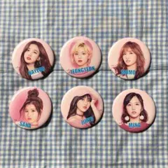 TWICE 缶バッジ セット