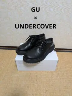 ほぼ未使用⭐️ユニクロC 27.5 チロリアンシューズ エナメル 厚底 ブラック ほぼ新品 UNIQLO C 27 チロリアンシューズ モカシン 厚底 - メルカリ