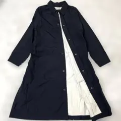 【UNIQLO and LEMAIRE 】ネイビー ロングステンカラーコートM