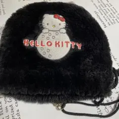 HELLO KITTY ゴルフ アイアン用 ヘッドカバー ブラック