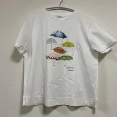 定価約1万　dix-sept アンブレラプリント Tシャツ ホワイト 38