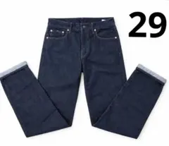 ★美品★ UNIQLO セルビッジ ストレートジーンズ メンズ W29