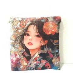 パネル生地 フラットポーチ ハンドメイド - メルカリ