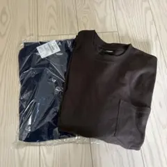 FREAK'S STORE 9オンスTシャツ 2枚セット D.ブラウン ネイビーのサムネイル