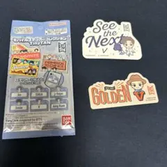 BTS タイニータンモバイルステッカーコレクション　Ｖ　２枚