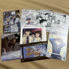 名探偵コナン　怪盗キッド カード　シール　まとめ売り