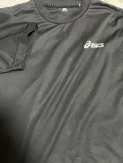 asics バレーボール シャツ ブラック