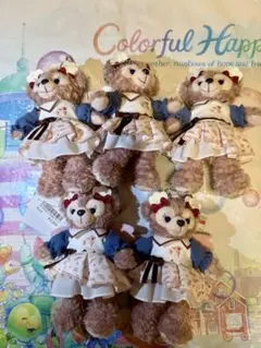 ウィッシングウィングス　シェリーメイ　ぬいぐるみバッジ　5点セット　新品タグ付き