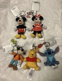 新品！カリフォルニアディズニー 日本未発売 ぬいぐるみ キーチェーン