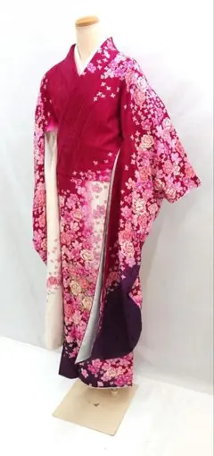 FN13204a 早い者勝ち！着物 振袖 正絹 花柄 161〜171cm FN13204a 着物 振袖 正絹 花柄 161〜171cm - メルカリ