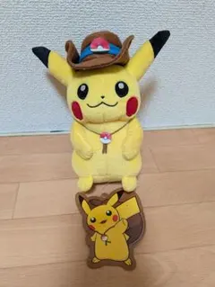 ポケモン ルイージピカチュウ ぬいぐるみ - メルカリ