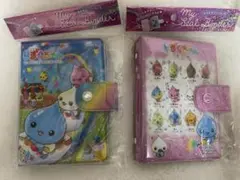 シールバインダー　青　ピンク　シール帳　しずくちゃん　ポップアップ　2個