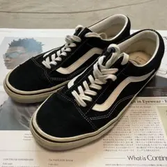 VANS オールドスクール 27.5 黒 白 日本企画オールスウェード