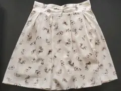 花柄キュロットスカート