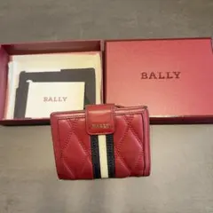 BALLY 二つ折り財布 キルティング レッドのサムネイル