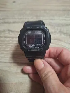 カシオ G-SHOCK 3159＊JA メタルバンド黒ソーラー電波時計 - メルカリ