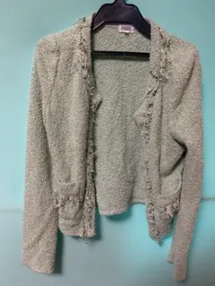 FOXEY BOUTIQUE フリンジカーディガン サイズ40のサムネイル
