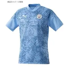 マンチェスターシティ 23/24 トレーニング シャツ 半袖(ブルー)