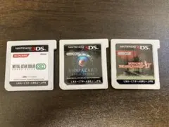 ニンテンドー3DS ゲームソフト 3本セット