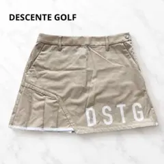 DESCENTE GOLF リサイクルメランジ ストレッチスカート M ベージュのサムネイル