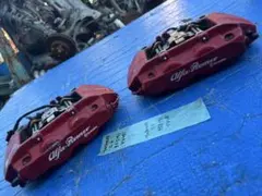 中古品 メルセデスベンツ W203 、W220ブレンボ製 キャリパー レッド 中古品 メルセデスベンツ W203 、W220ブレンボ製 キャリパー レッド