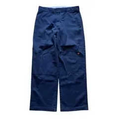 Dickies ディッキーズ ダブルニー ルーズ 36×32 ダークネイビー