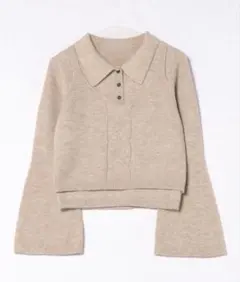 apres jour clair ポロニットビスチェセット